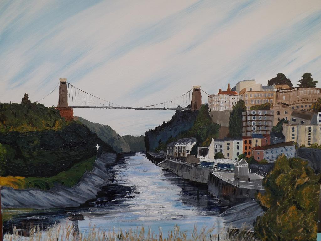 Painting of Avon Gorge